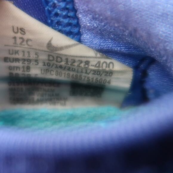 Nike Shoes Little Kids 12C Flex Runner Lil Bugs Sneaker Slip On Butterfly Casual - Picture 11 of 11